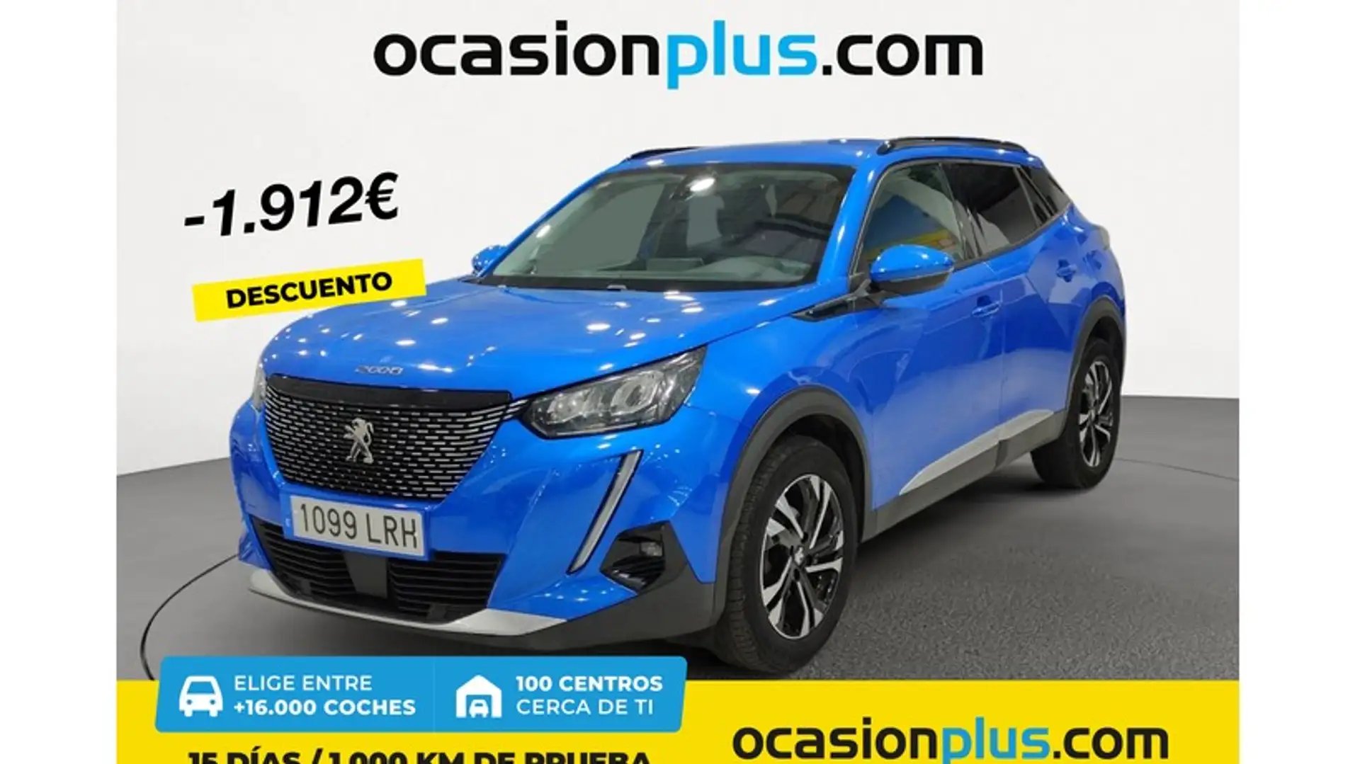 Peugeot 2008 1.2 PureTech S&S Allure Pack 130 Blau - 1