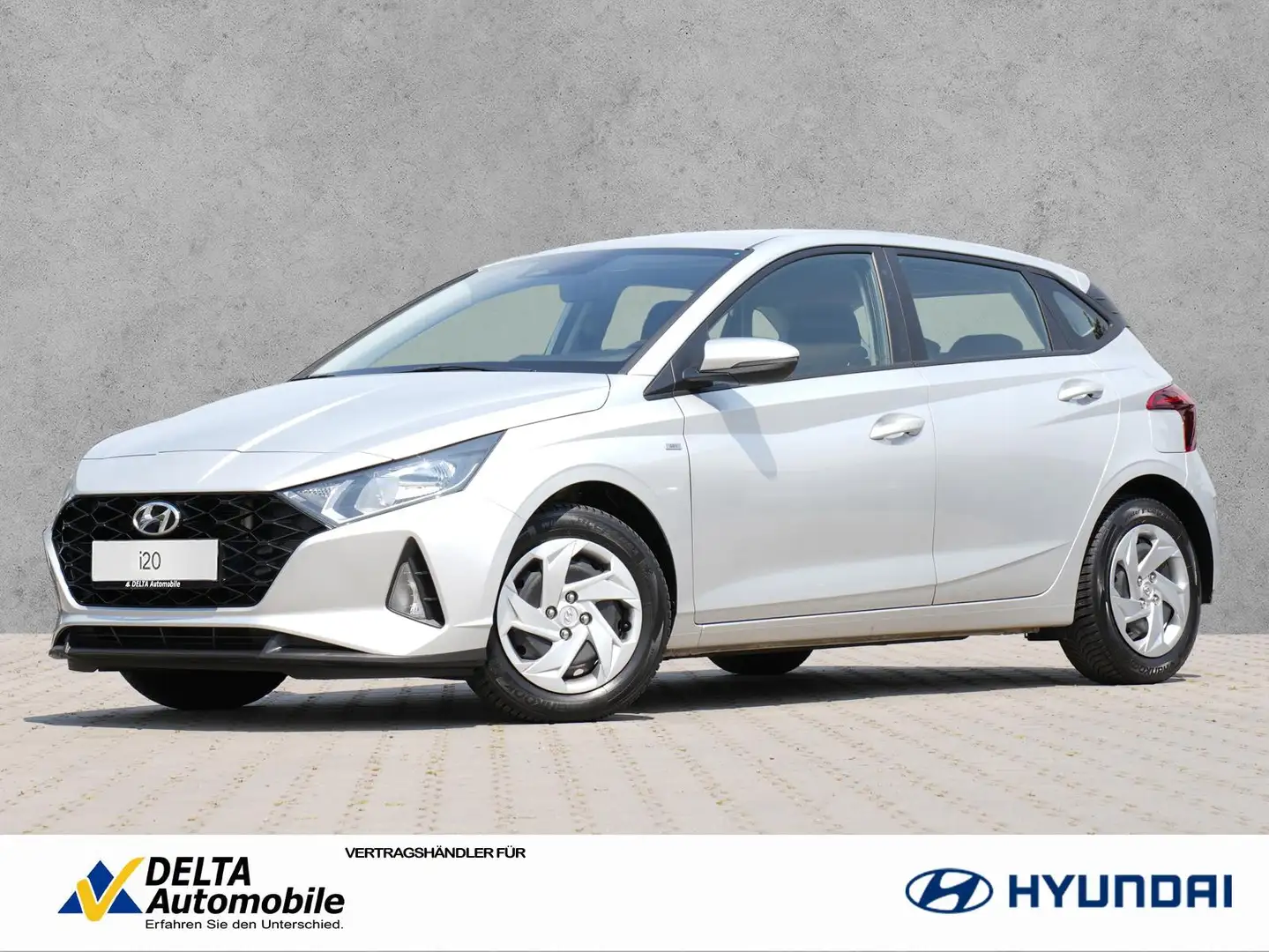 Hyundai i20 1.0 T-GDI Select 48V DCT Funktionspaket Argent - 1