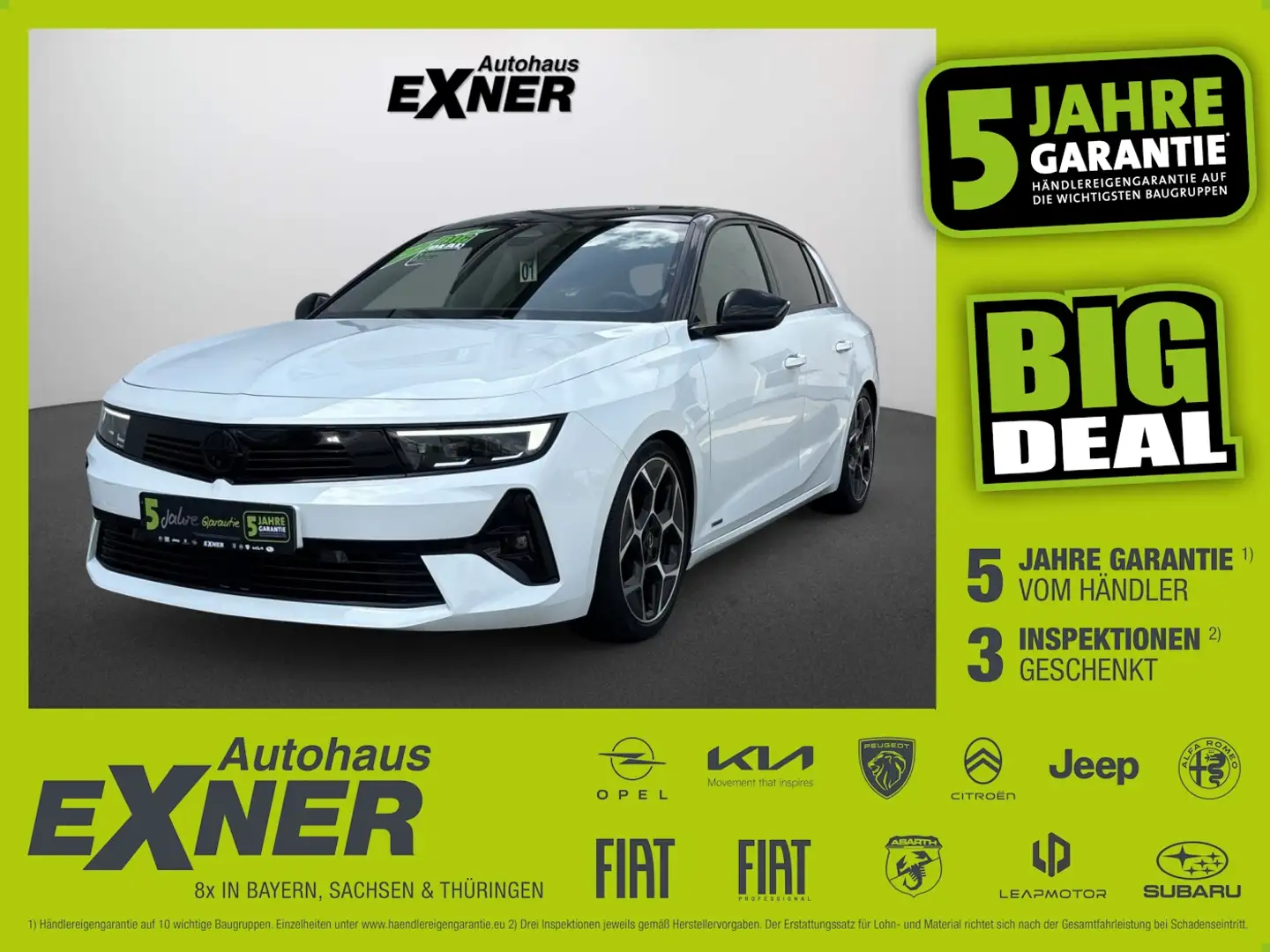 Opel Astra L 1.5 D ULTIMATE *Tieferlegung*AHK*NAVI Wit - 1