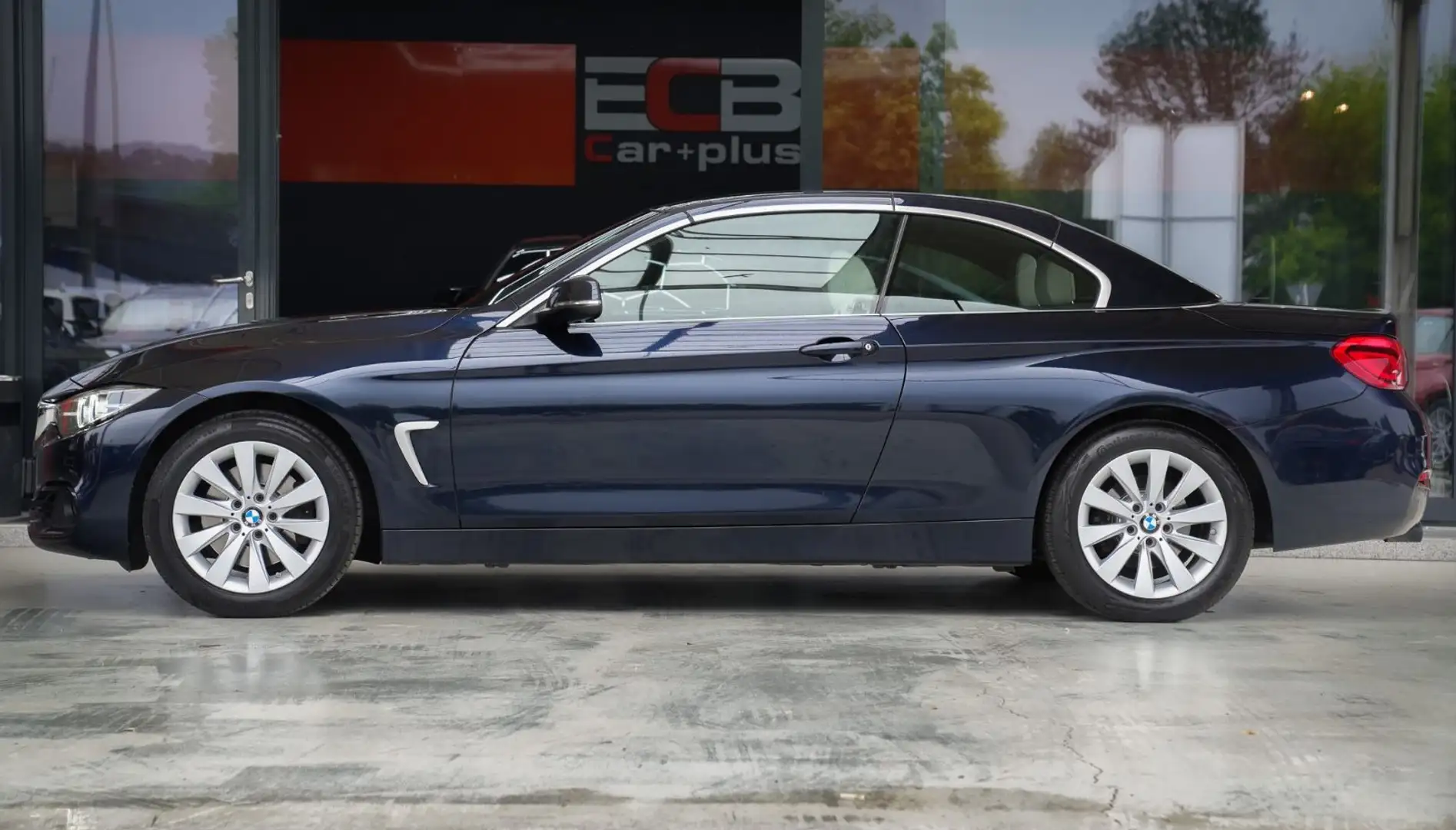 BMW 430 i Cabrio xDrive Sport Line*1.Hand/AHK/Temp.* Blau - 2