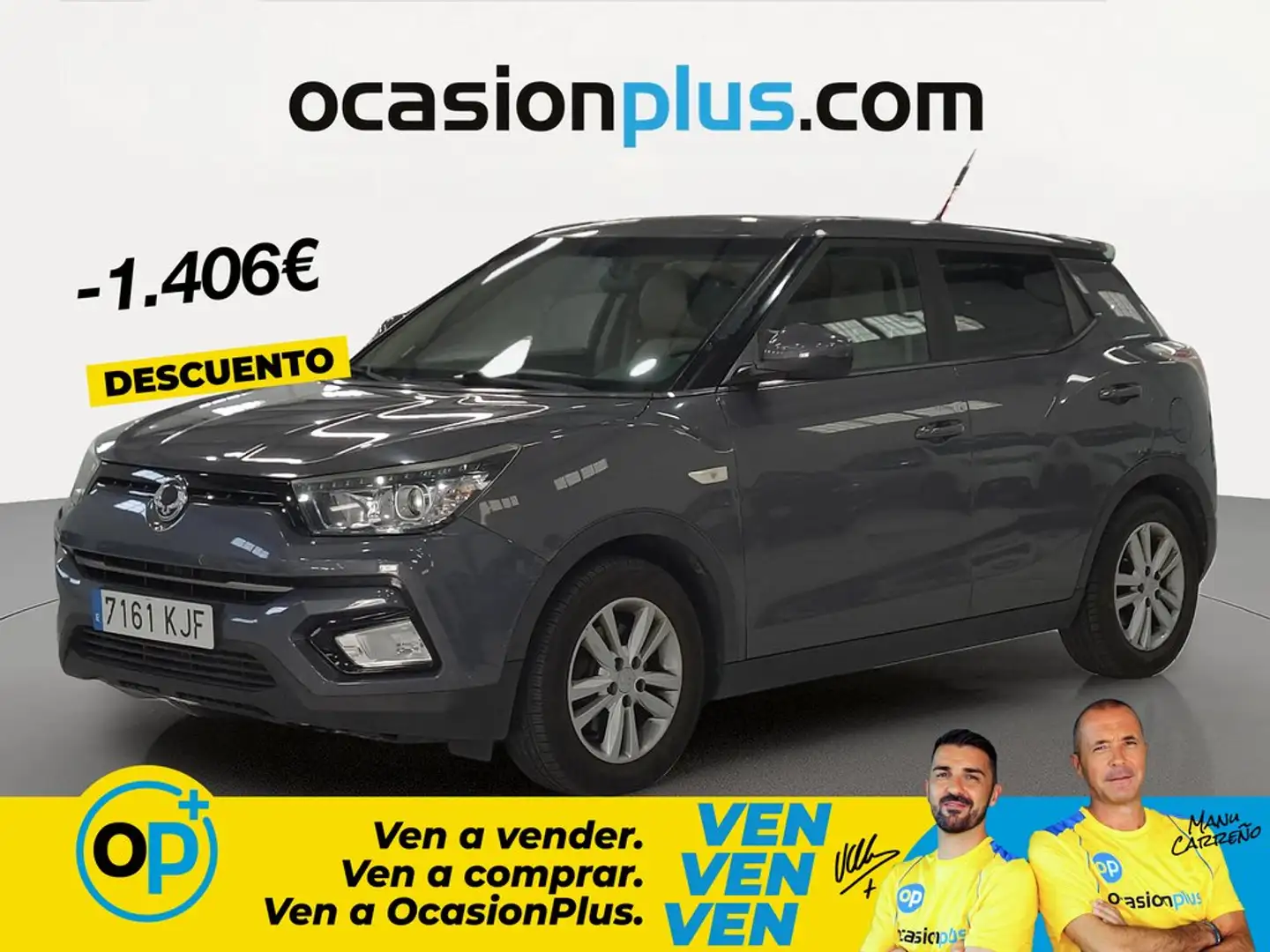 SsangYong Tivoli G16 Premium 4x2 Gris - 1