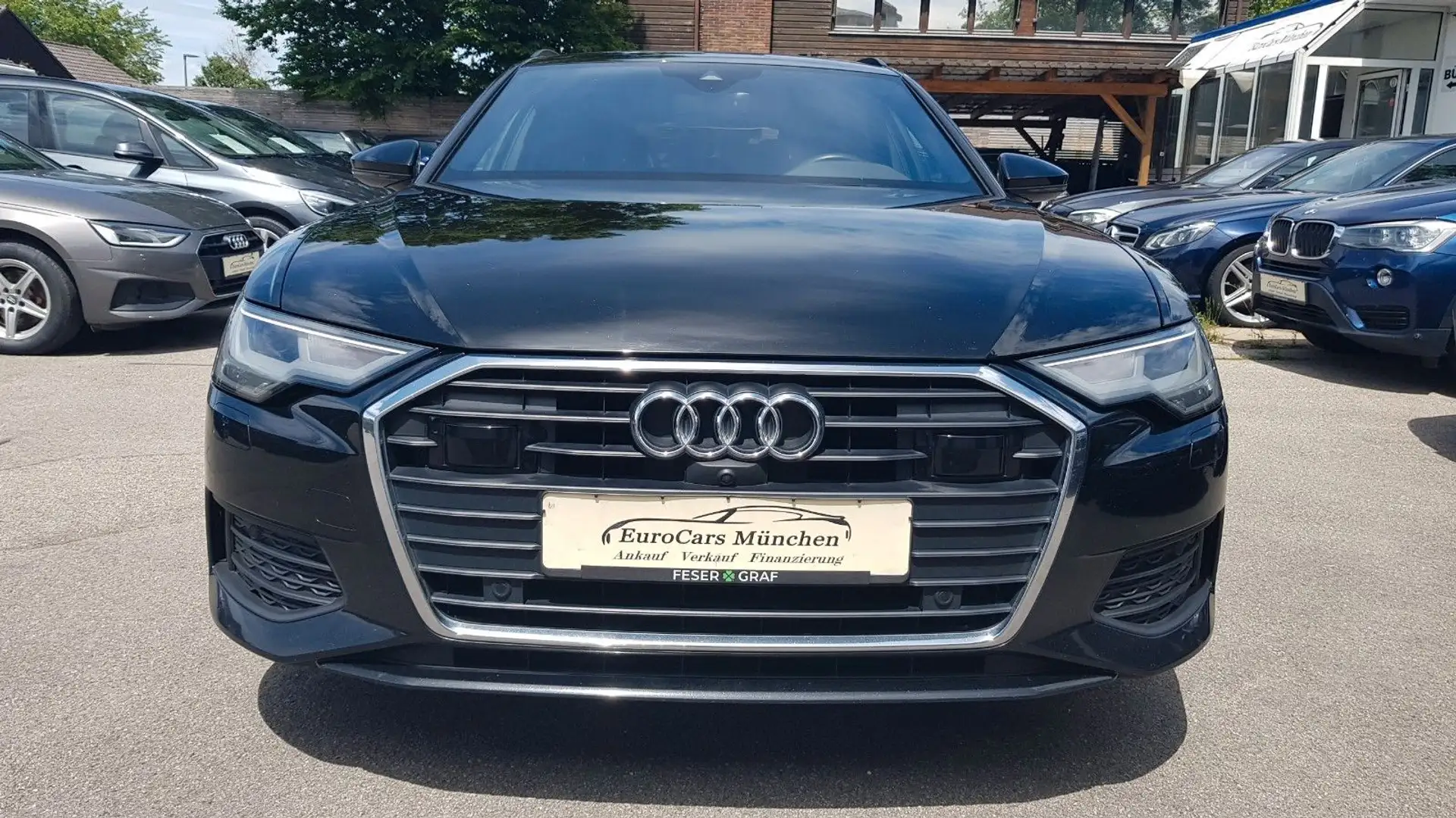 Audi A6 Avant 35 TDI ~ Navi ~AHK ~ Kamera ~ ACC Noir - 2