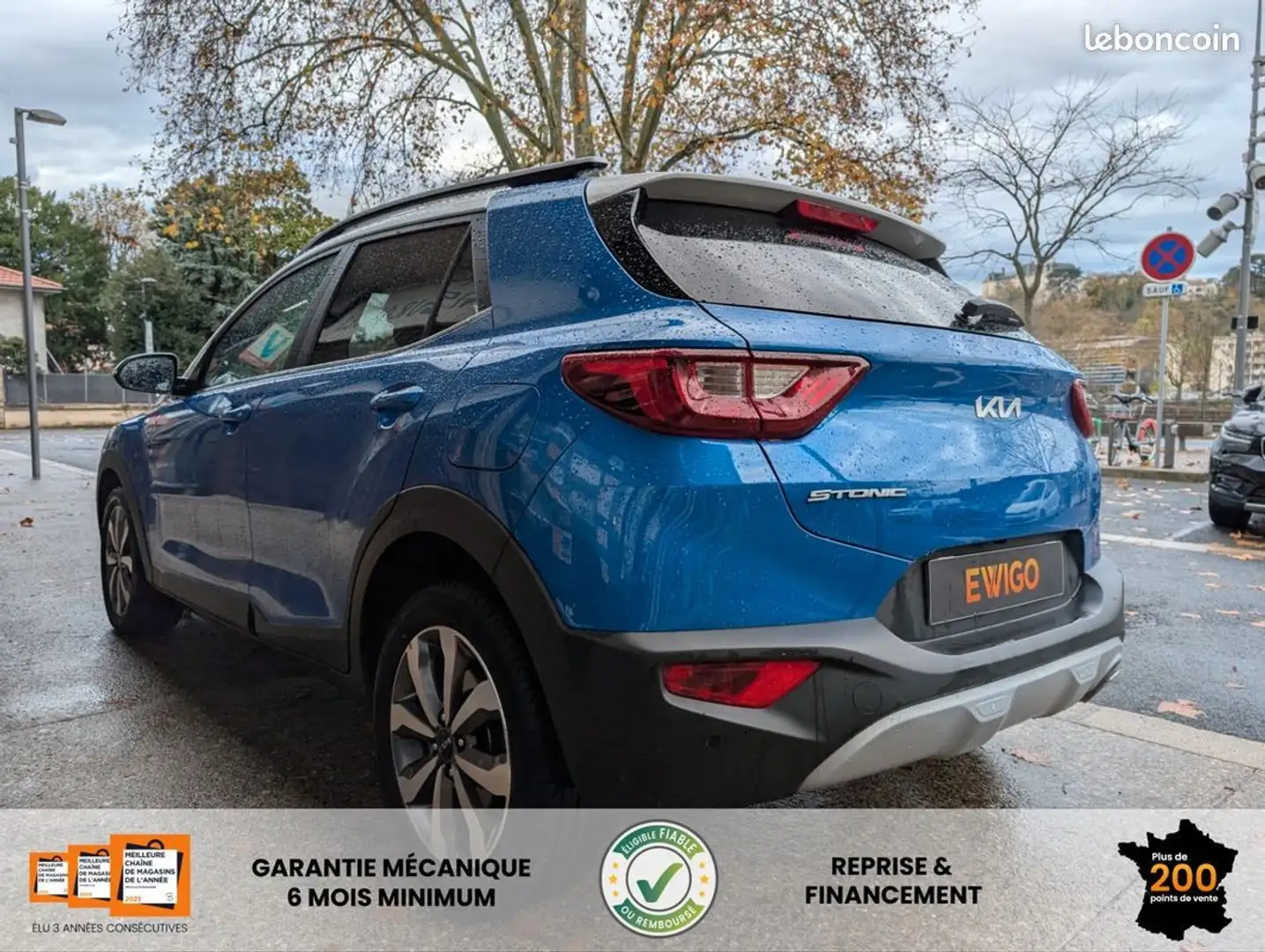 Kia Stonic 1.0 t-gdi 100ch blue edition Bleu - 2