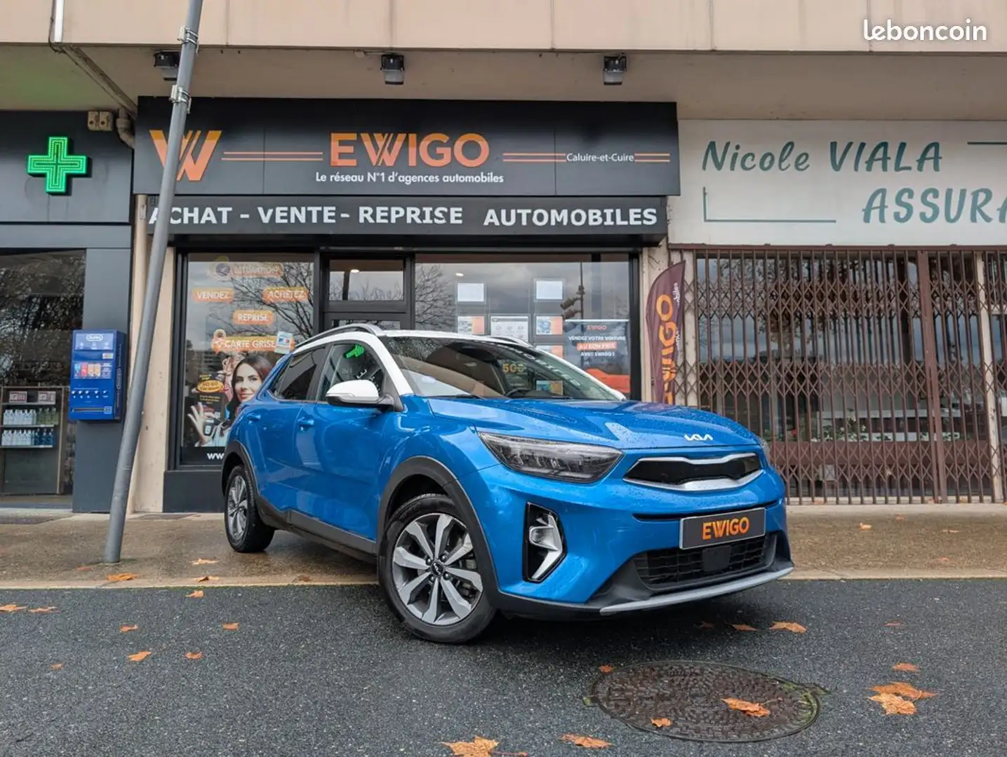 Kia Stonic 1.0 t-gdi 100ch blue edition Bleu - 1