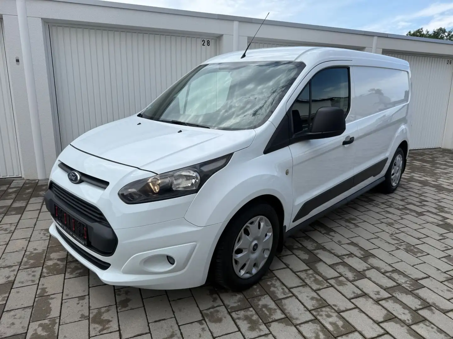 Ford Transit Connect 1.6 TDCi Kasten lang Klimaanlage Weiß - 1
