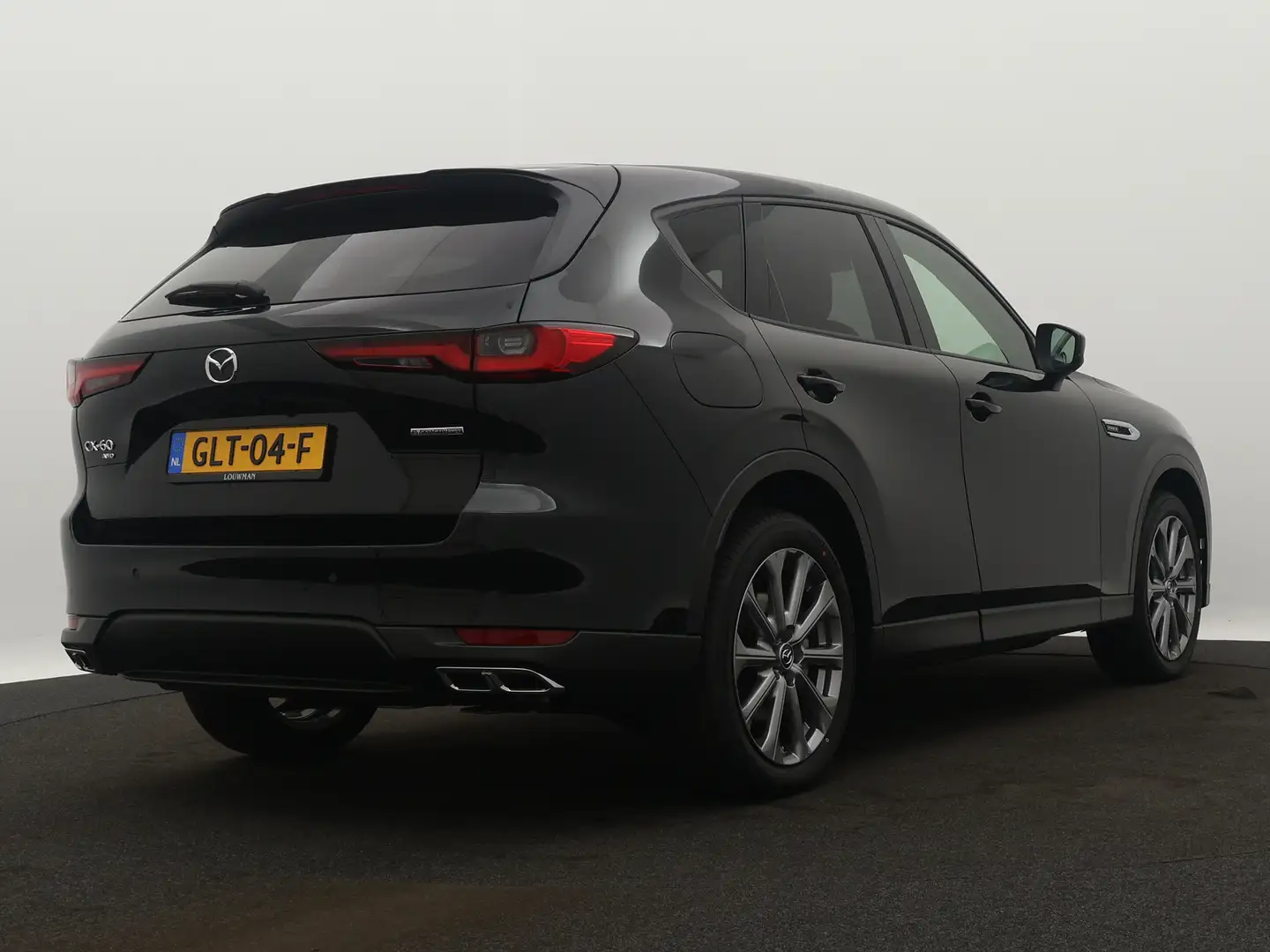 Mazda CX-60 2.5 e-SkyActiv PHEV Exclusive-Line | 360 Camera | Zwart - 2