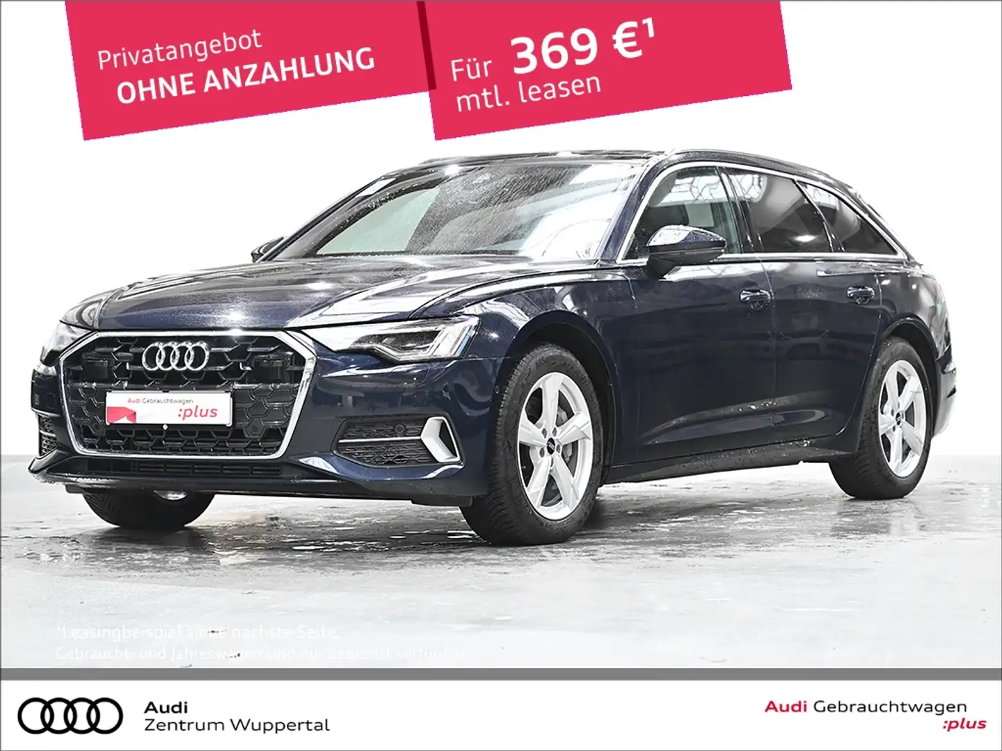 Audi A6 Avant 45 TFSI QUATTRO ACC PANO MATRIX AHK DAB Adva Blau - 1