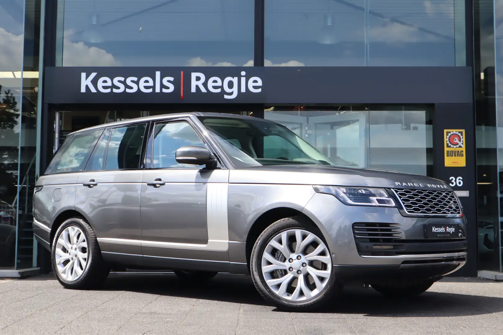Land Rover Range Rover 2.0 P400e Vogue Leer Head-up ACC Led Navi Gris - 2