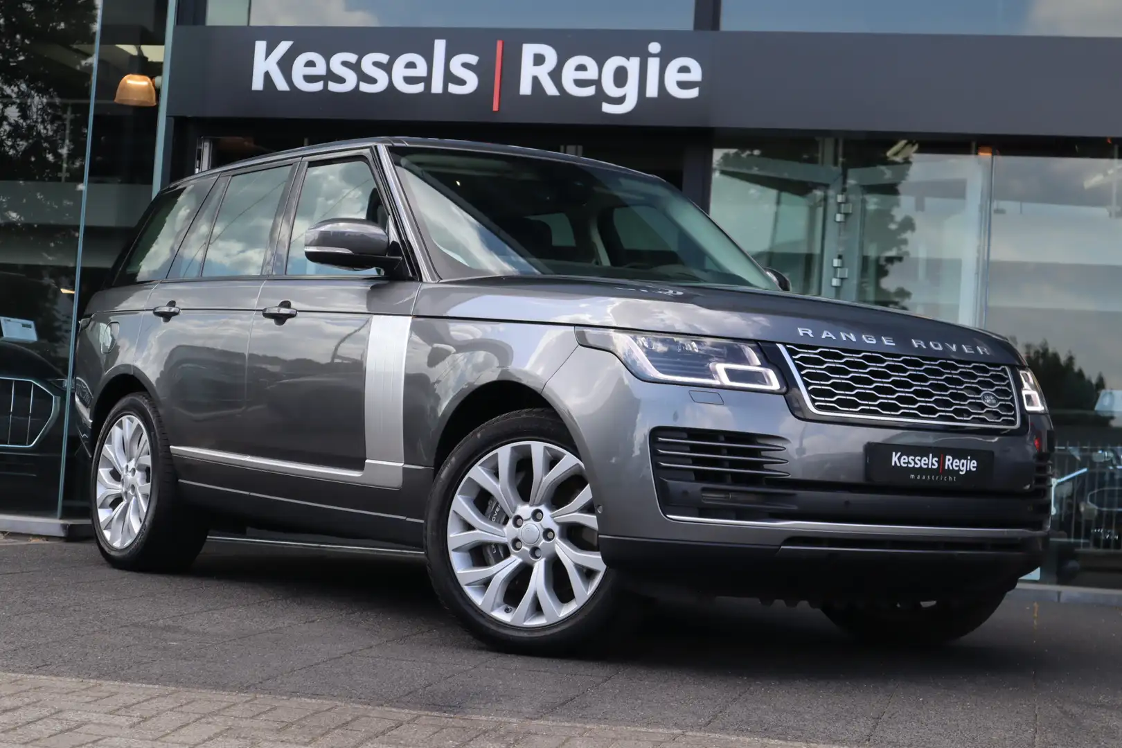 Land Rover Range Rover 2.0 P400e Vogue Leer Head-up ACC Led Navi Gris - 1