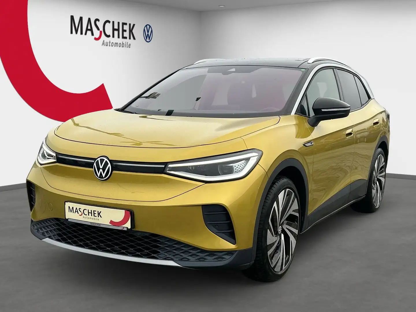 Volkswagen ID.4 Pro Performance 1st Max Pano AHK Wärmep AHK Gelb - 2
