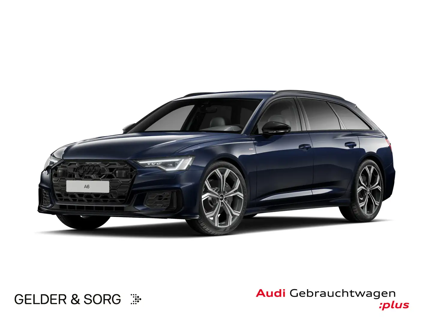 Audi A6 45 TFSI S line Matrix*AHK*Virtual*360° Blau - 1