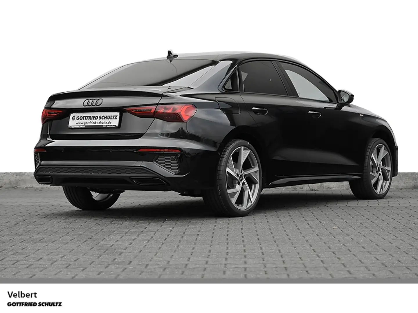 Audi A3 Limousine Pano Optik Schwarz etc #S-Line Black# Black - 2