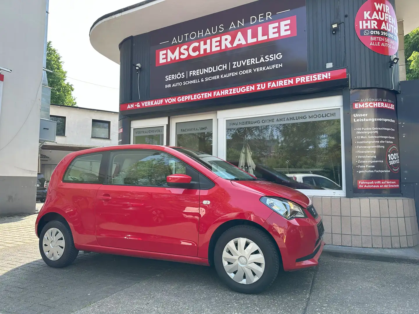 SEAT Mii 75PS/PDC/TEMPOMAT/KLIMA/SOUNDSYSTEM Rot - 1