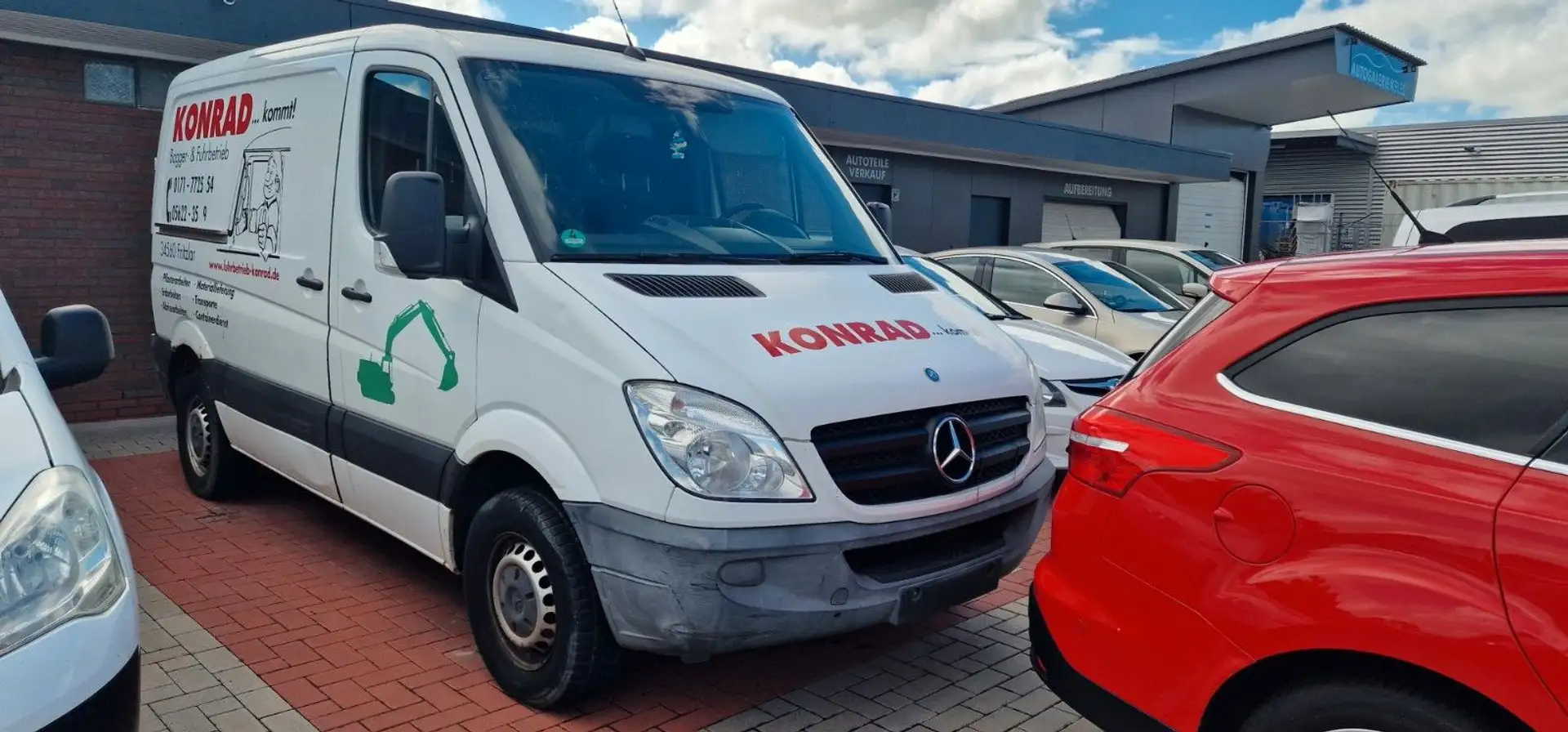 Mercedes-Benz Sprinter II Kasten 310/311/313/314/316 CDI KLIMA Белый - 1