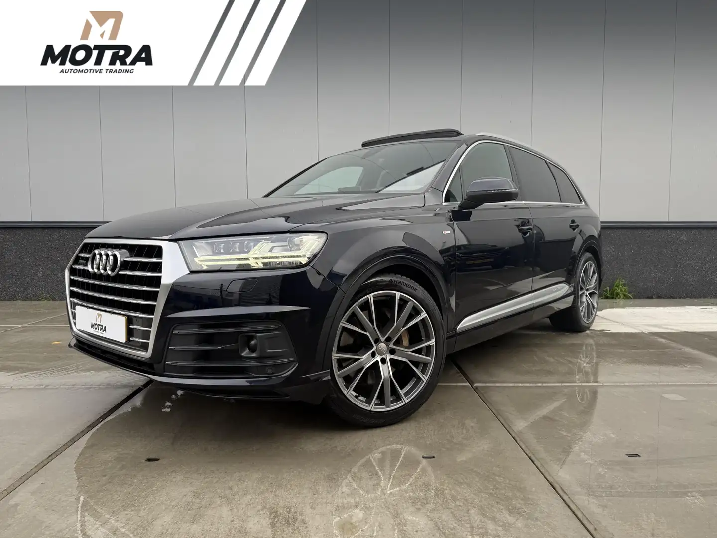 Audi Q7 3.0 TDI quattro Pro Line S 7p | Luchtvering | Trek Blauw - 1