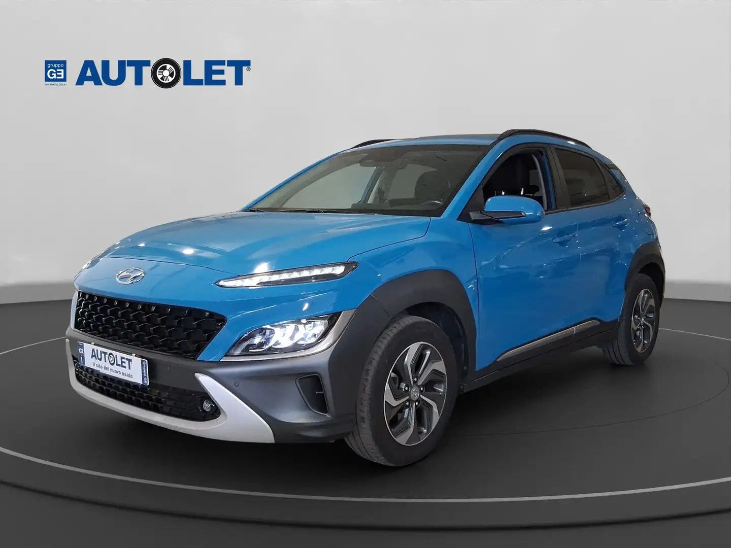 Hyundai KONA Kona 1.6 gdi hev Xline 2wd 141cv dct Blu/Azzurro - 1