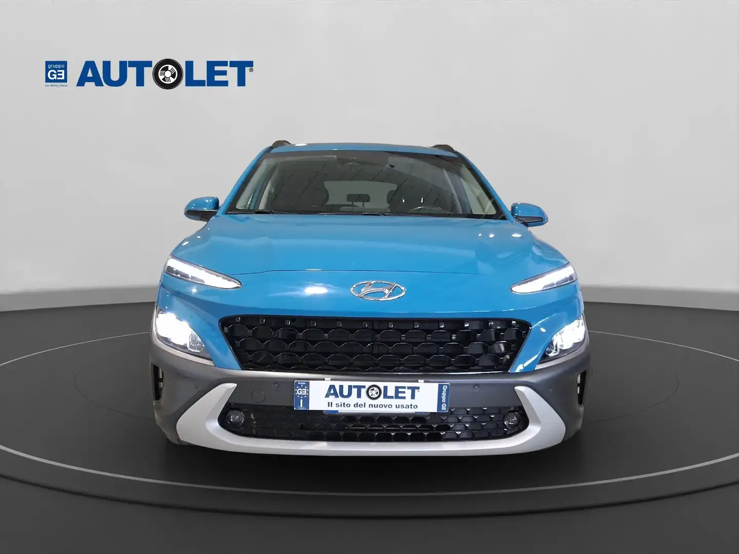 Hyundai KONA Kona 1.6 gdi hev Xline 2wd 141cv dct Blu/Azzurro - 2