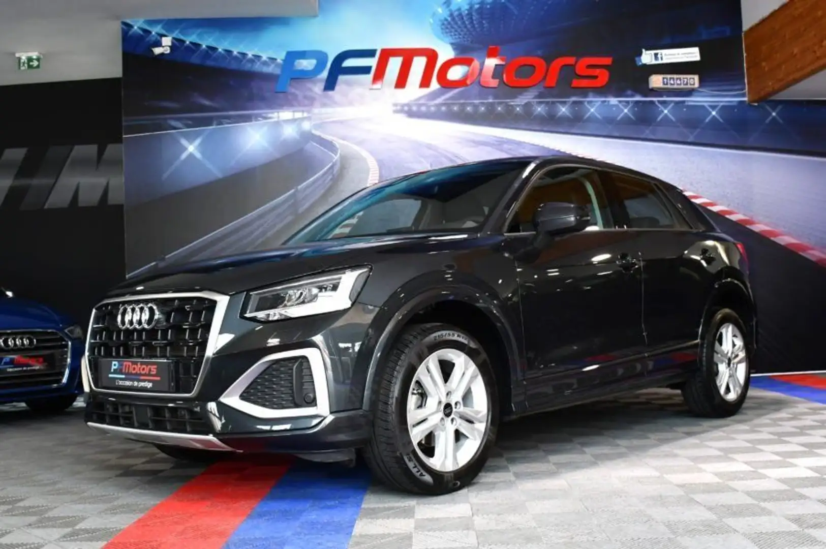 Audi Q2 Design 35 TFSI 150 S-Tronic GPS Virtual Caméra Cui Gris - 1