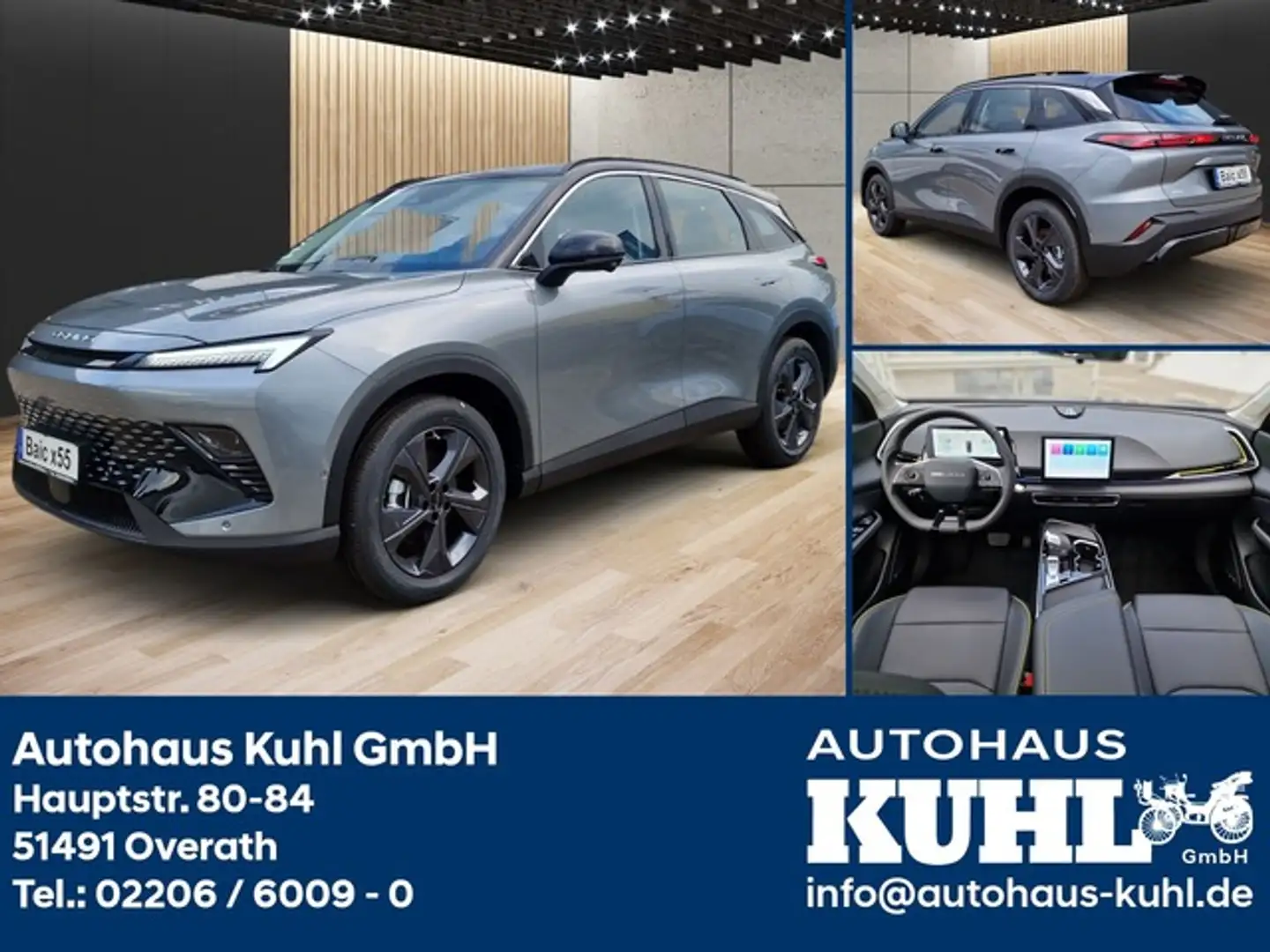 BAIC Beijing X55 DCT+3Jahre Garantie Leder+PD+LED Gris - 1