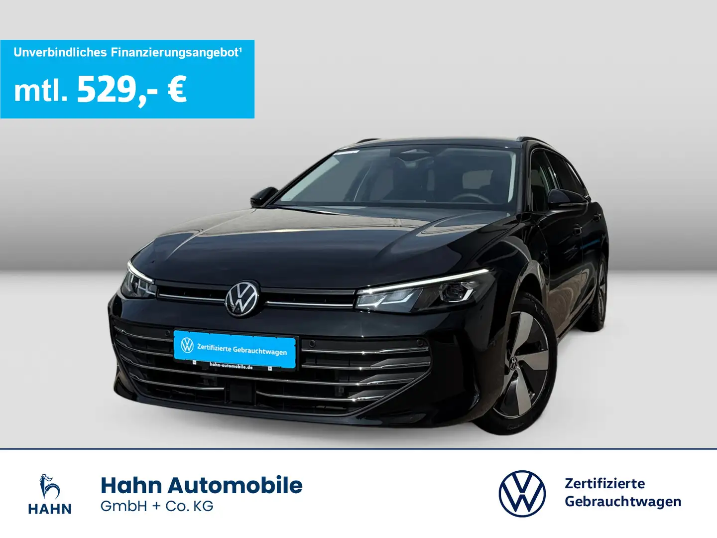 Volkswagen Passat Variant 1.5eTSI DSG Business LED Navi AHK Zwart - 1