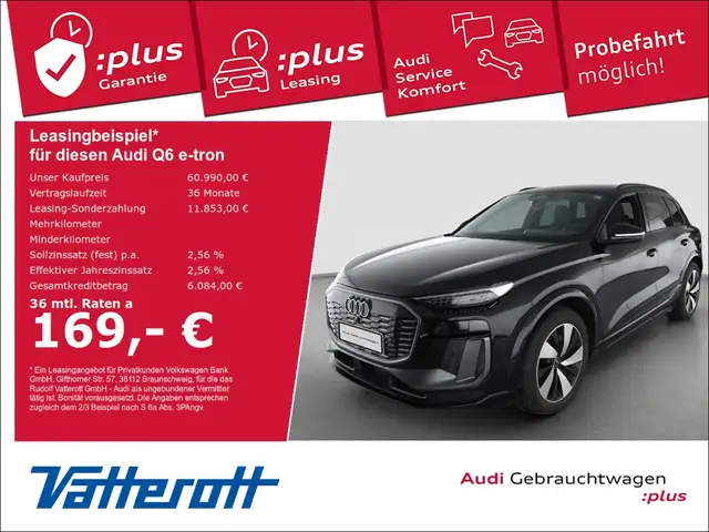 Audi Q6 e-tron quattro S line Matrix ACC Leder BeifDispl.