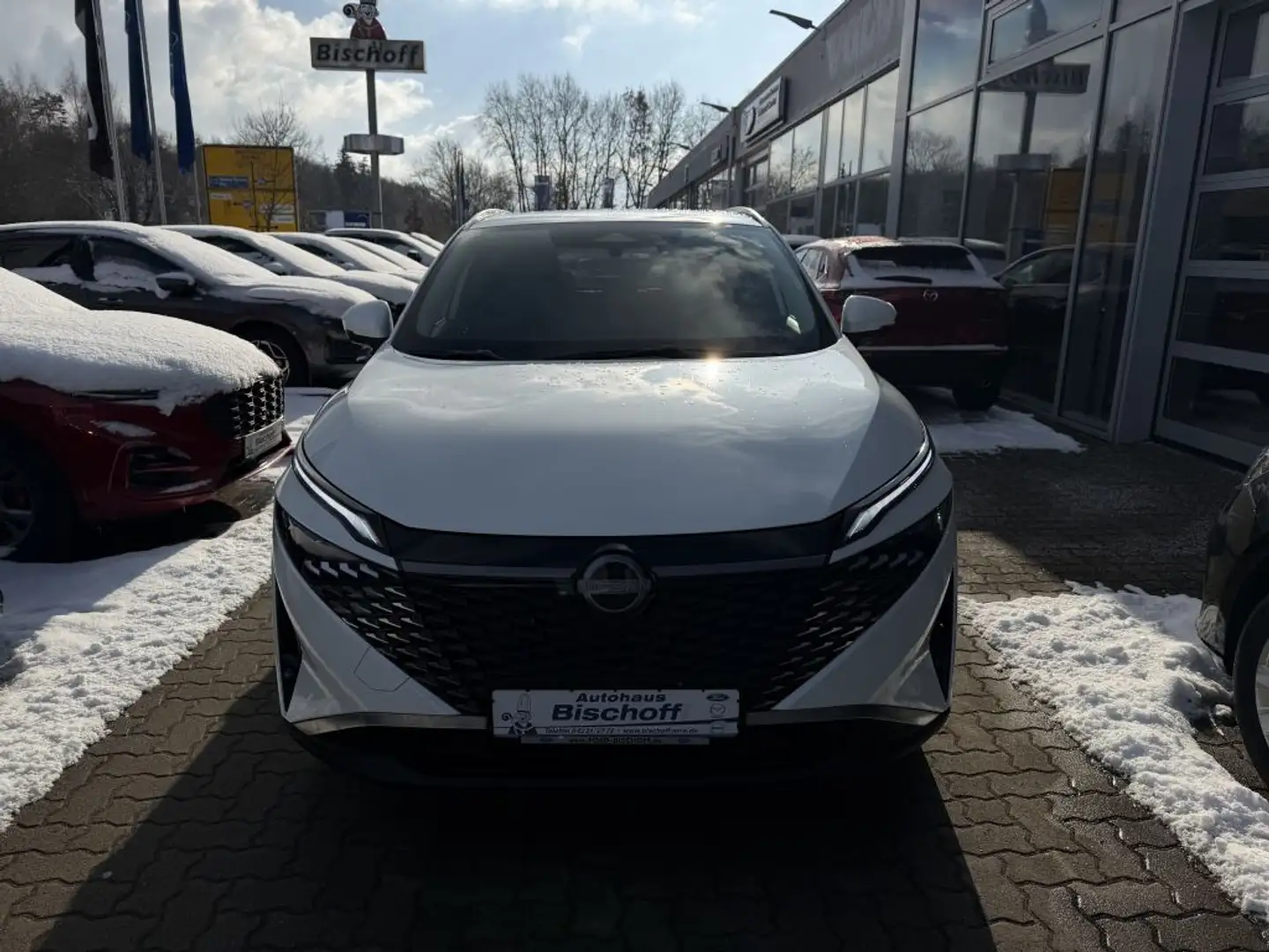 Nissan Qashqai 1.3 DIG-T MHEV Xtronic N-Connecta Weiß - 2