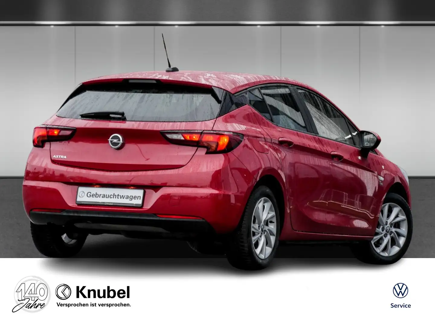 Opel Astra 1.4 DI T EcoFlex CVT 120 Jahre Klima Sitzh. 16" Rouge - 2