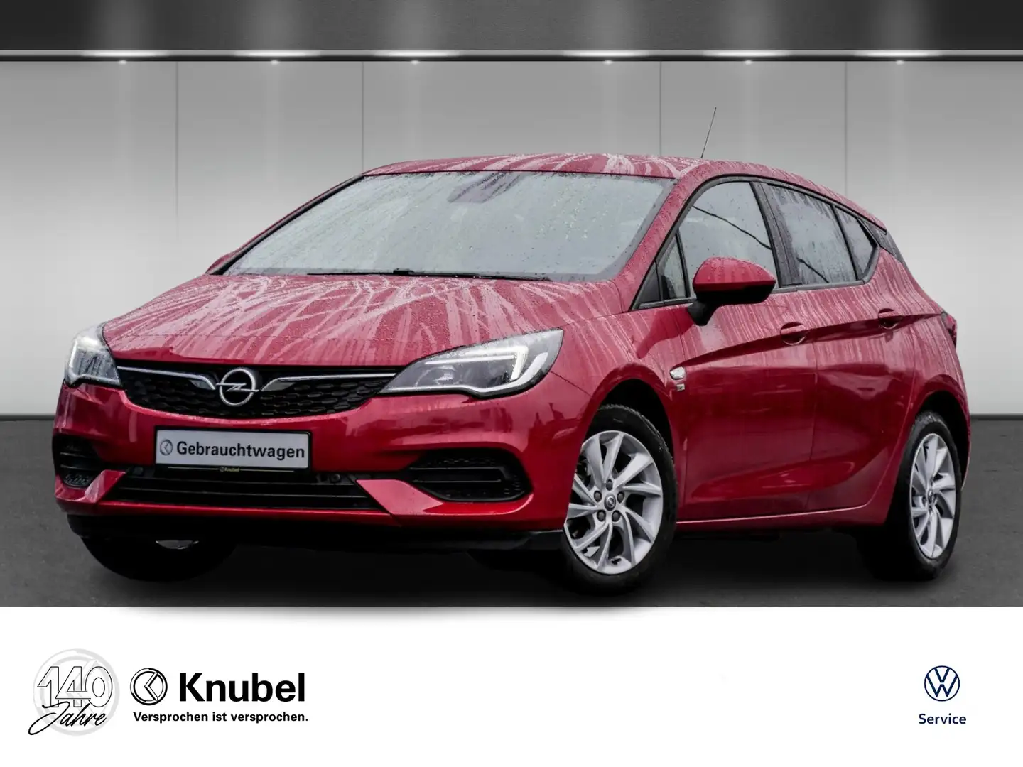Opel Astra 1.4 DI T EcoFlex CVT 120 Jahre Klima Sitzh. 16" Rouge - 1