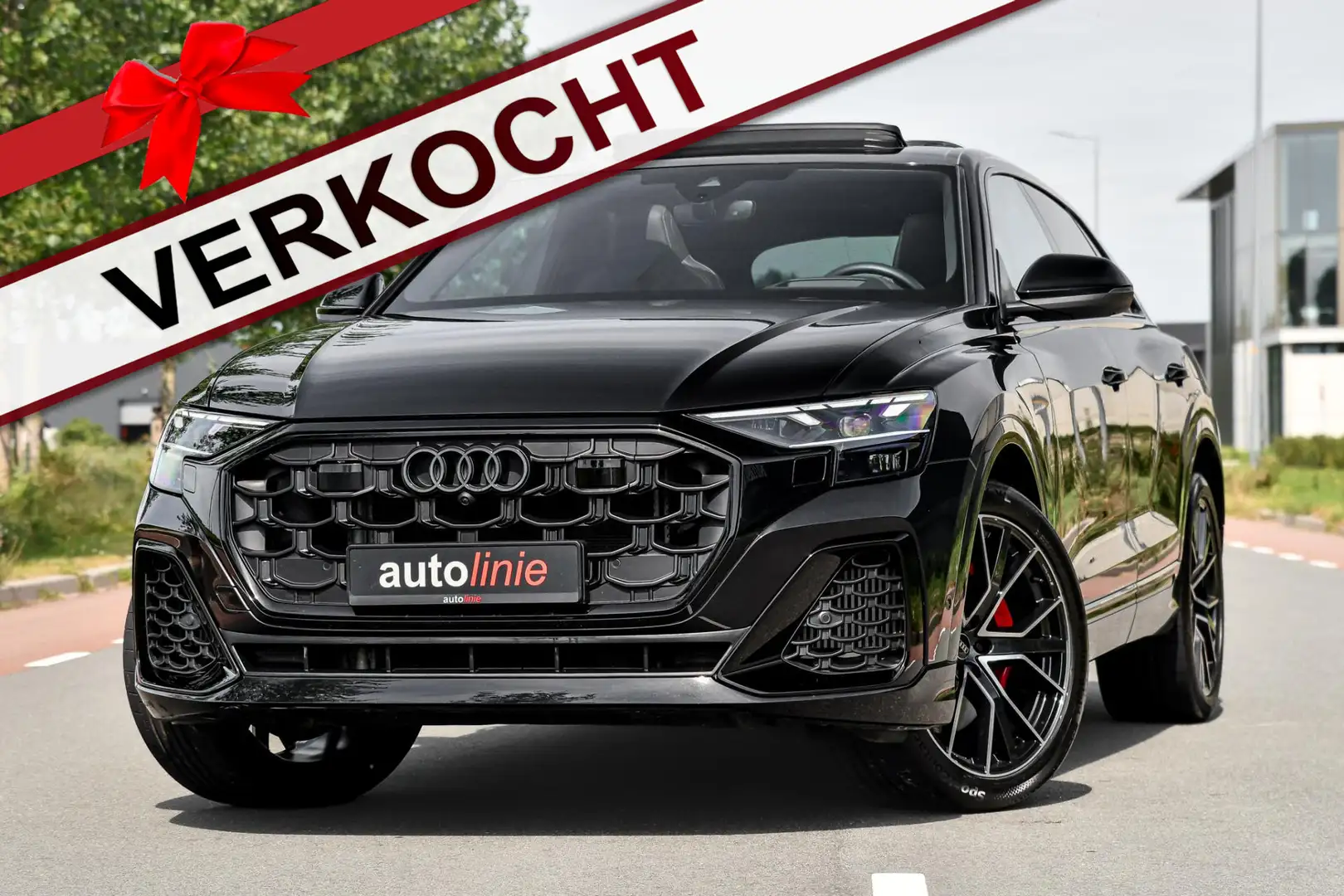 Audi Q8 60 TFSI e quattro Pro Line S Competition. RS Zetel Zwart - 1