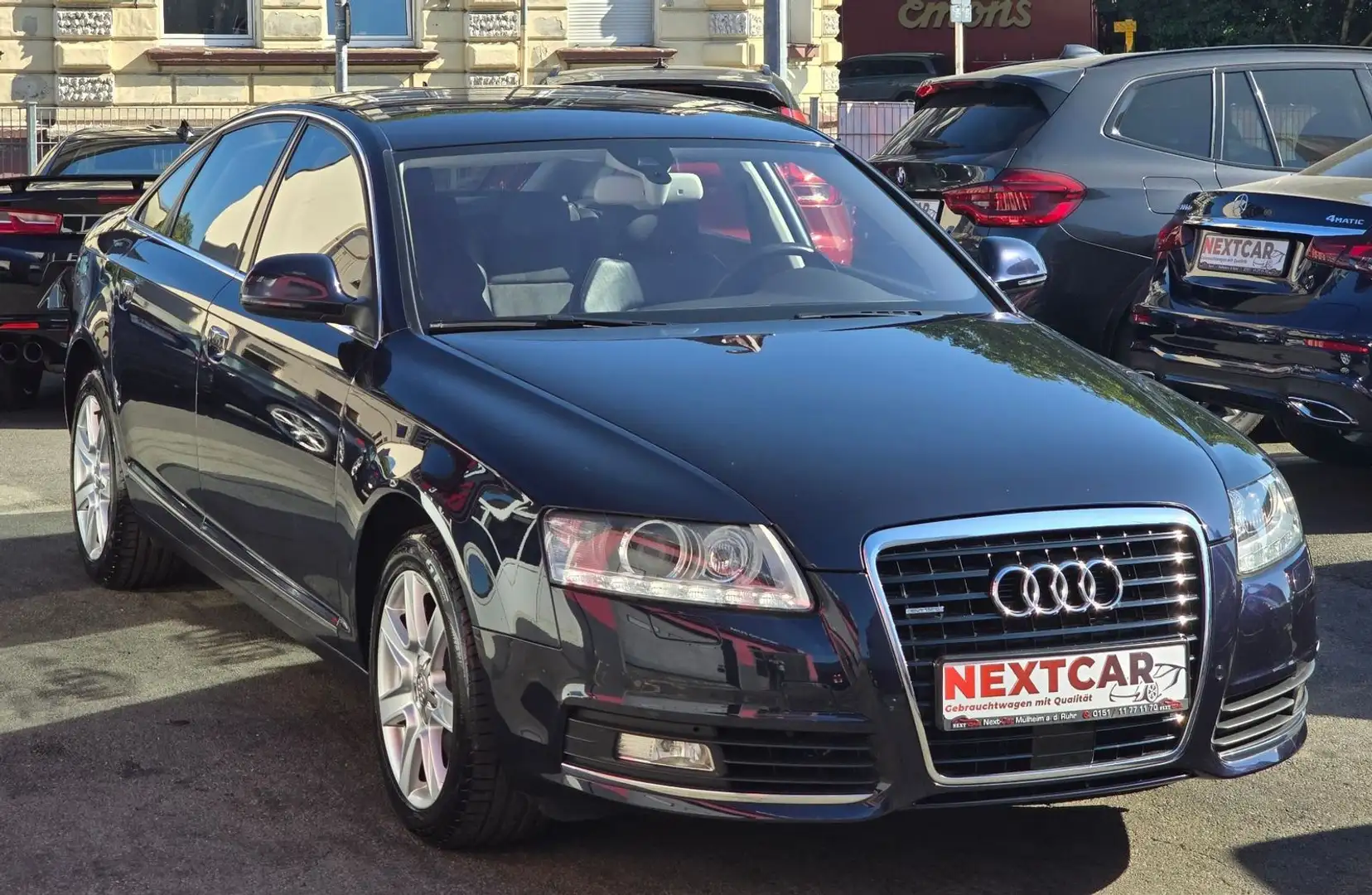 Audi A6 3.0 TFSI quattro|AHK|StandH.|Navi|Aut.|Kamera Blau - 2