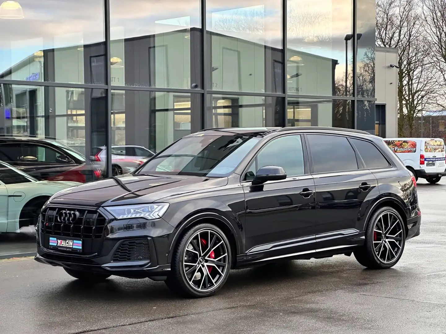 Audi SQ7 TFSI quattro S-tr. 2.HA/ACC/AHK/PANO/B&O/22 Noir - 2