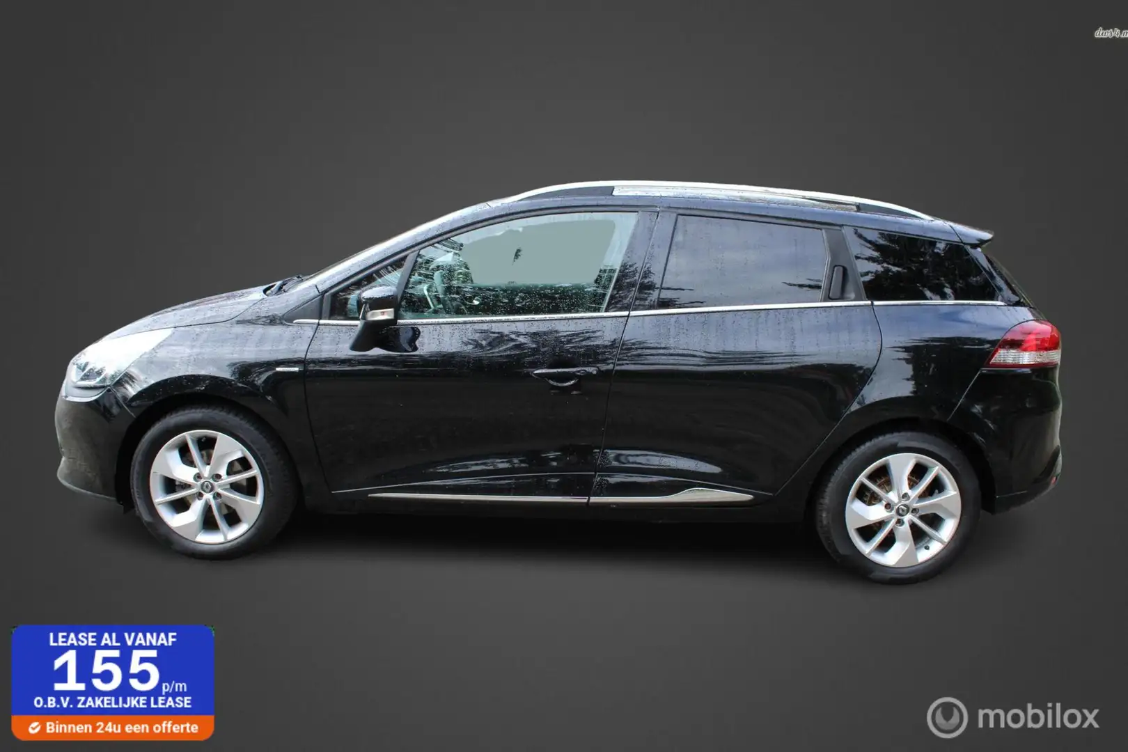 Renault Clio Estate 0.9 TCe Limited, Trekhaak, Clima, Pdc achte Zwart - 1