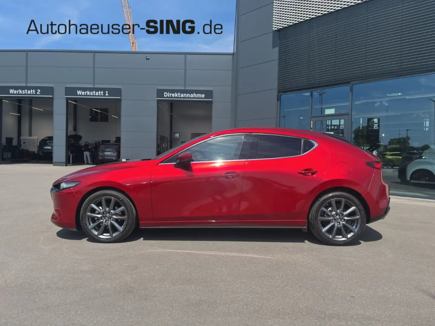 Mazda 3 Selection HeadUP 360° Keyless Go Klimaanlage Rot - 2