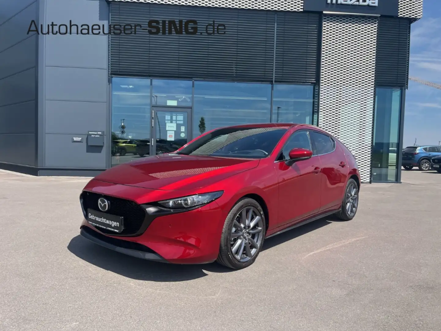 Mazda 3 Selection HeadUP 360° Keyless Go Klimaanlage Rot - 1