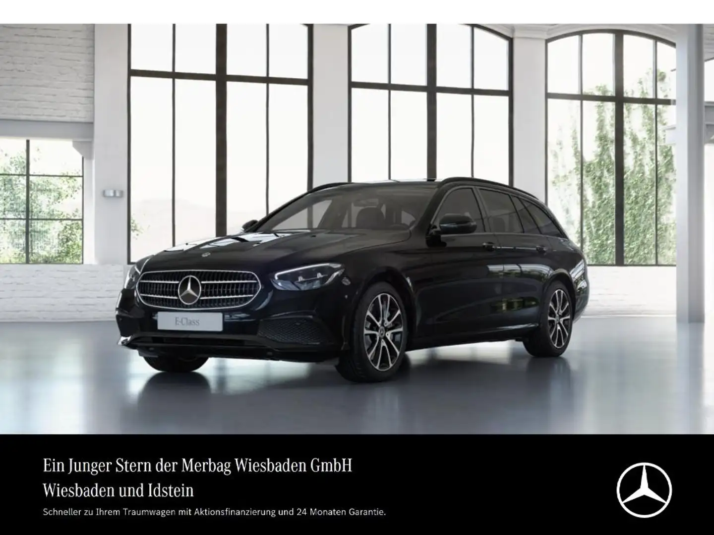 Mercedes-Benz E 400 d 4M T AVANTGARDE NIGHT BURMESTER KAMERA Noir - 1