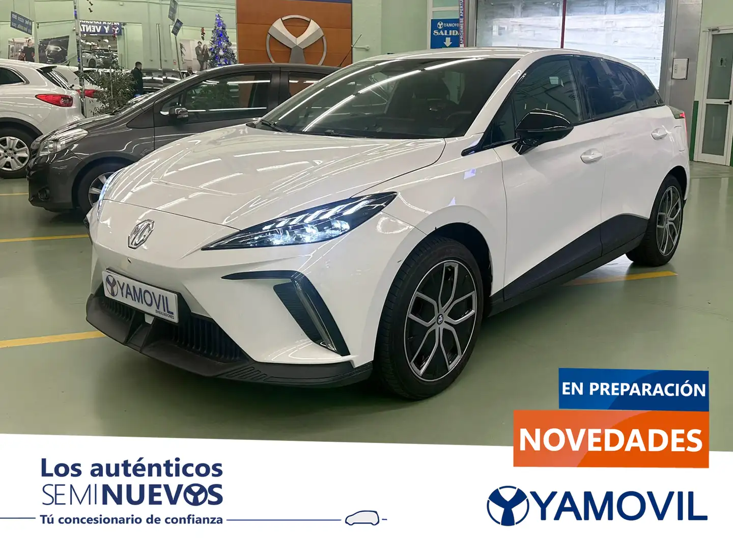 MG MG4 4 Luxury 64kWh Weiß - 1