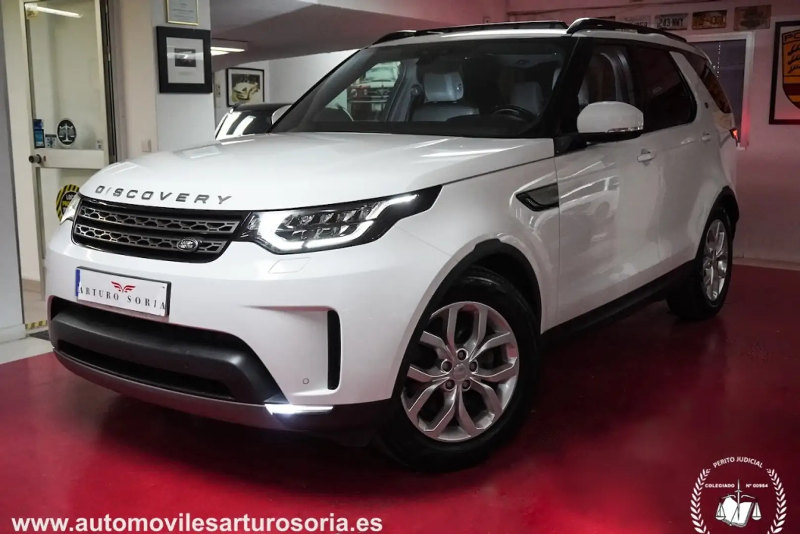 Land Rover Discovery 2.0SD4 SE Aut. Weiß - 1