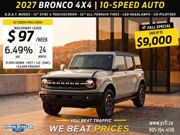 BIG BEND 10-SPEED AUTO TRANSMISSION - 4X4 WITH G.O.A.T. MODES - REMOVABLE SOFT TOP - 32 ALL-TERRAIN TIRES - HEATED SEATS