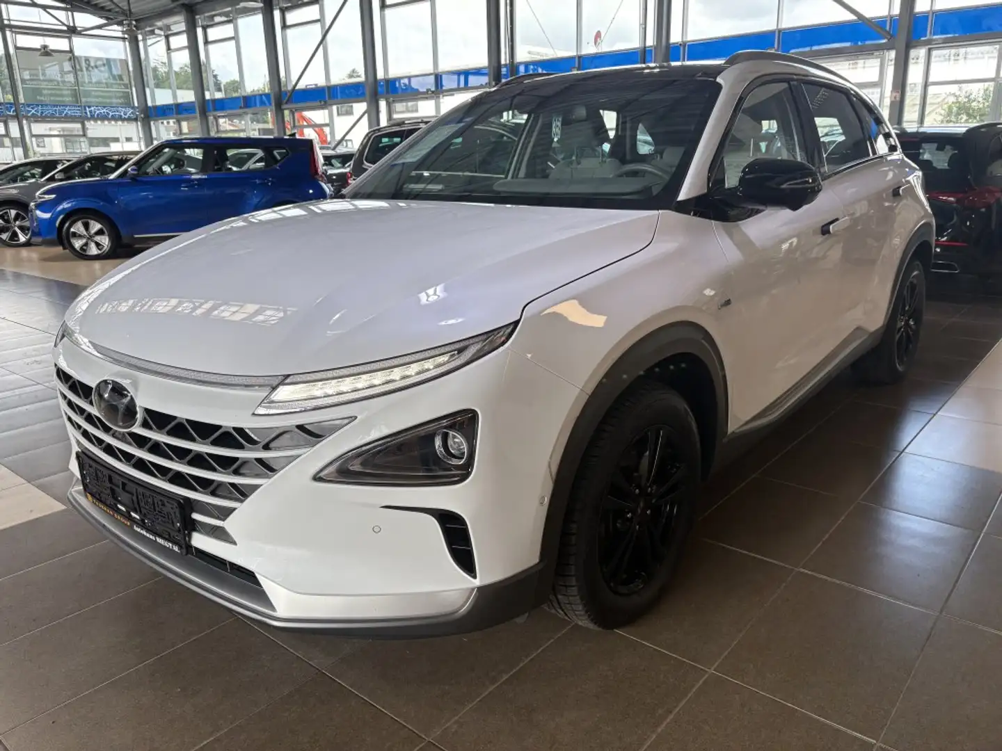 Hyundai NEXO ACC LED Navi Leder DAB+ Spurassist. BLIS Weiß - 1