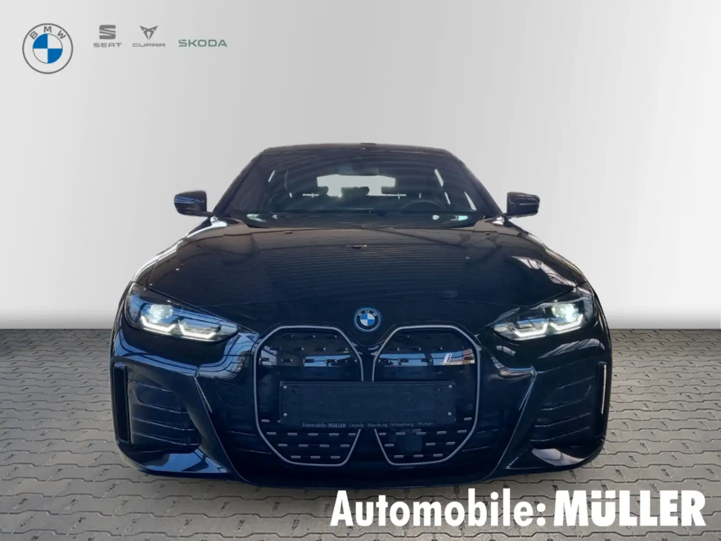 BMW i4 M Sport 35 e Gran Coupe LED Navi Schwarz - 2