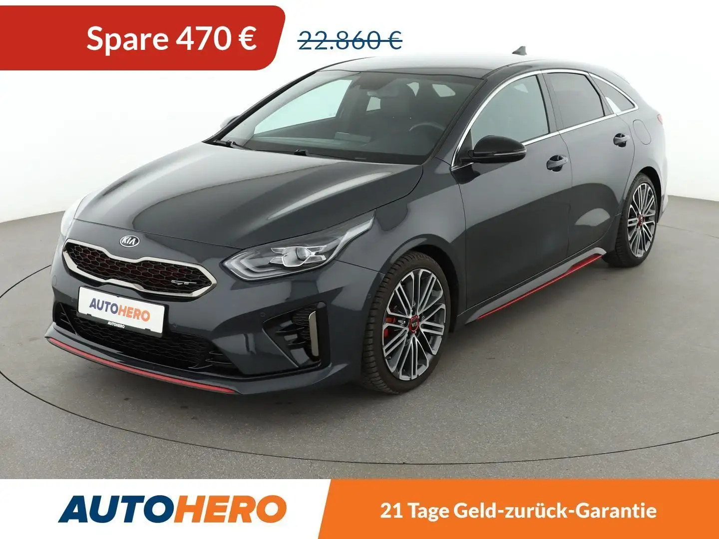 Kia ProCeed / pro_cee'd 1.6 TGDI GT Aut.*NAVI*CAM*SHZ*LHZ*ACC*ALU* Grau - 1