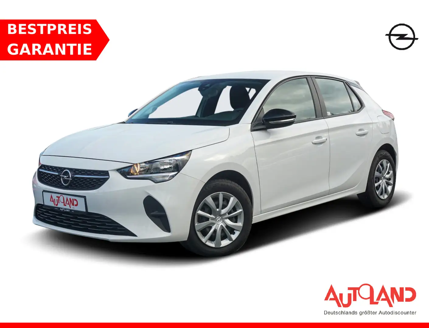 Opel Corsa F 1.2 Edition Navi Sitzheizung DAB PDC Blanc - 1