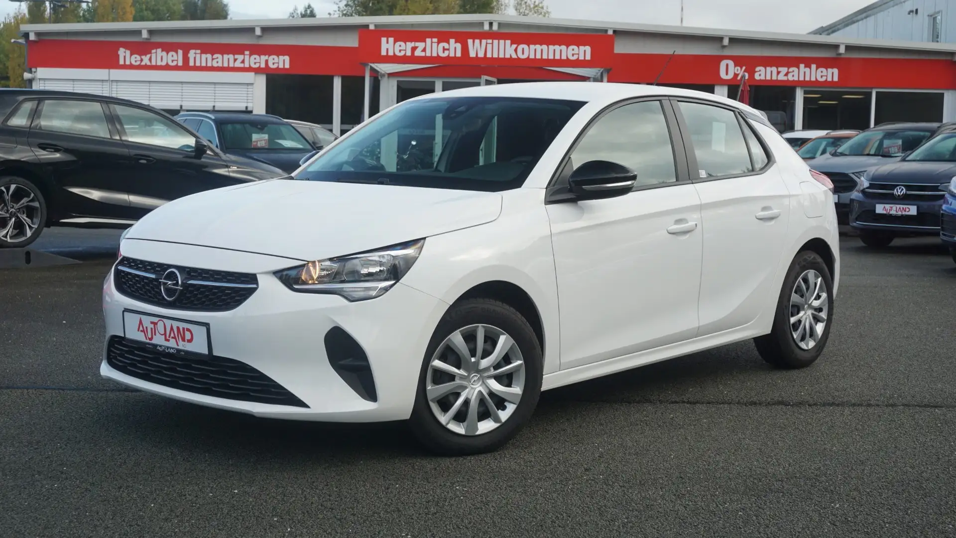 Opel Corsa F 1.2 Edition Navi Sitzheizung DAB PDC Blanc - 2