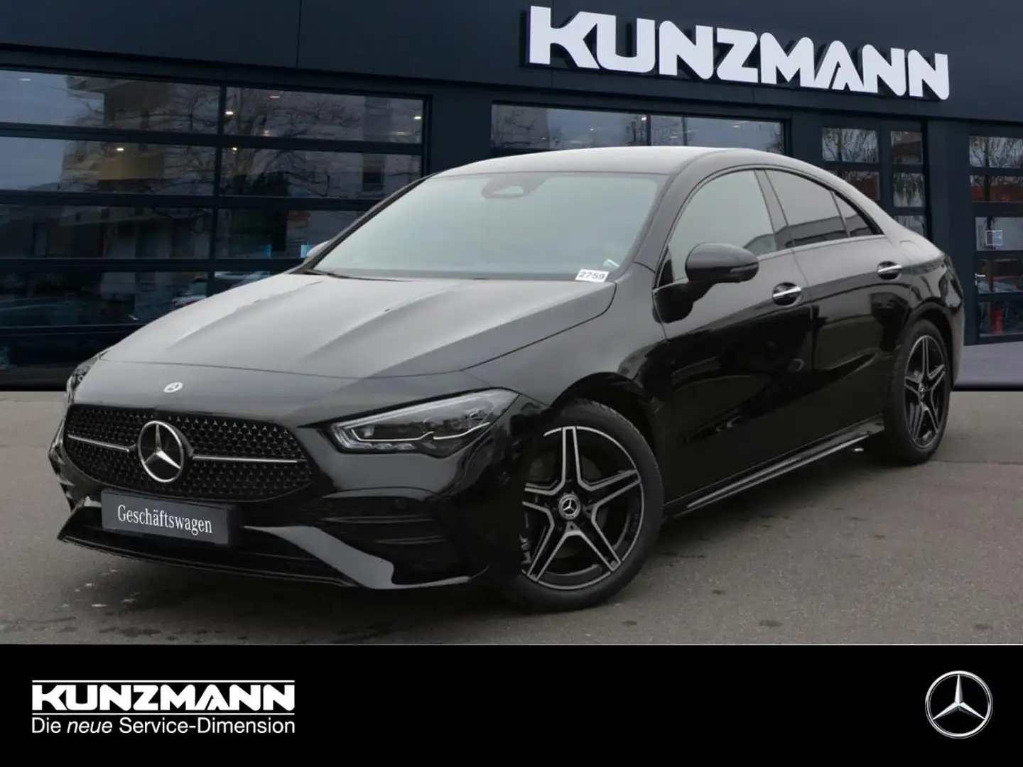 Mercedes-Benz CLA 220 d Coupé AMG Night Distronic 360° AHK Schwarz - 1