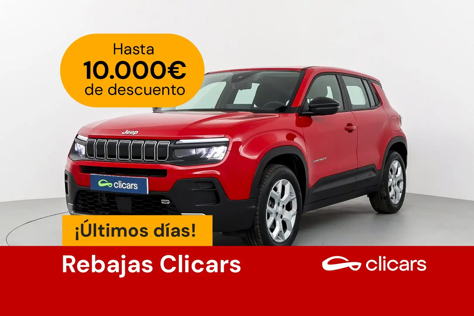 Jeep Avenger 1.2 Altitude 100 Rojo - 1