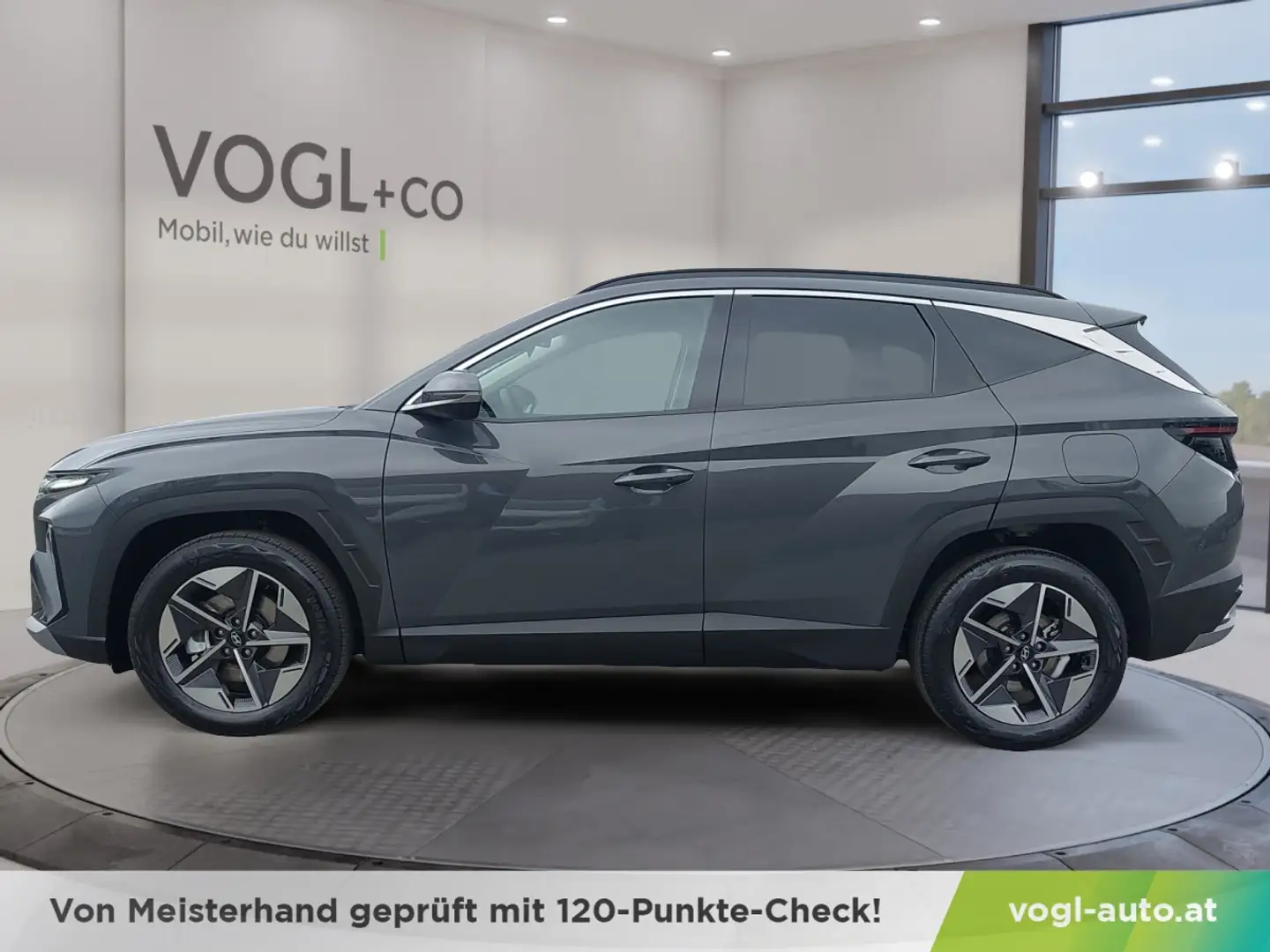 Hyundai TUCSON GO Plus 1,6 T-GDI 48V DCT 2WD 160PS Gris - 2
