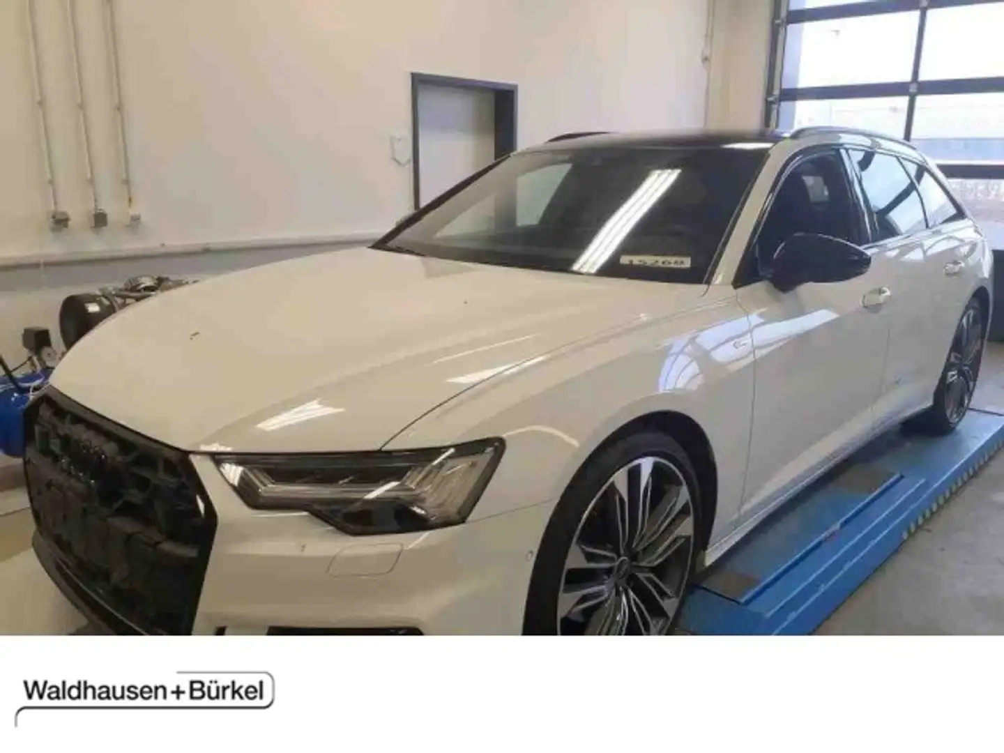 Audi A6 Avant 40 TDI S-Line Black Style quattro Pano + Sta Weiß - 1