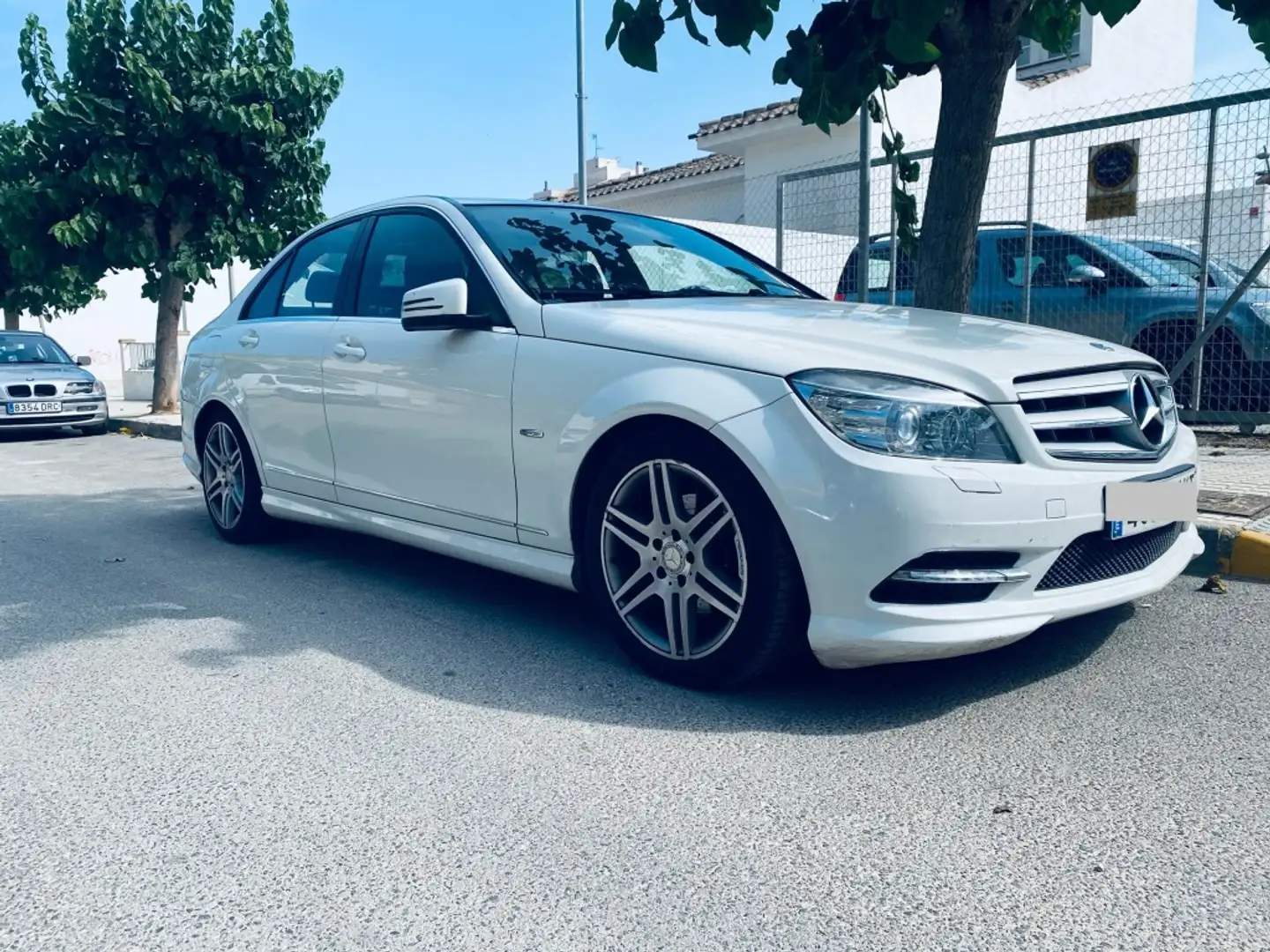 Mercedes-Benz C 200 200CDI BE Avantgarde Aut. Blanc - 2