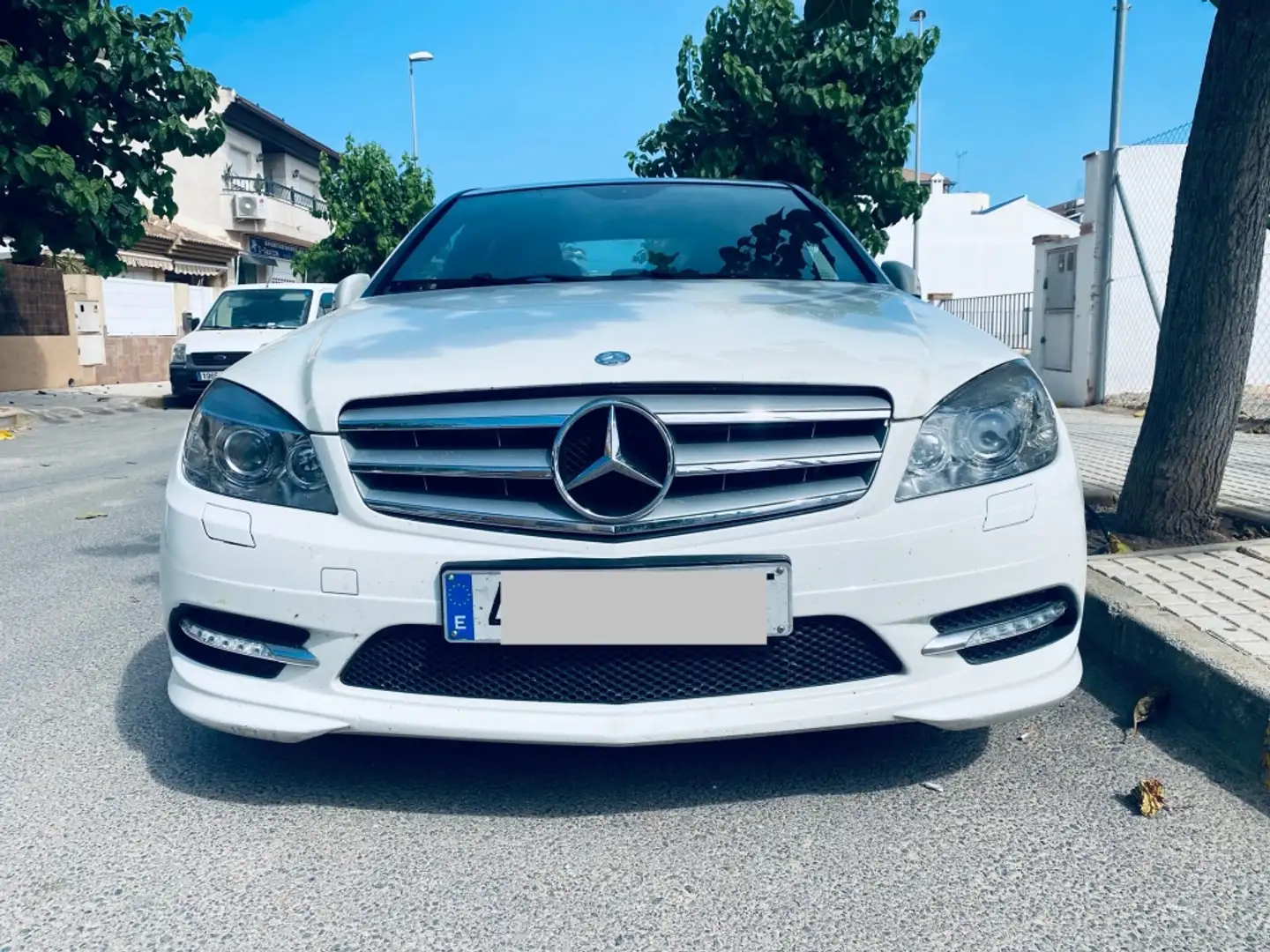 Mercedes-Benz C 200 200CDI BE Avantgarde Aut. Blanc - 1