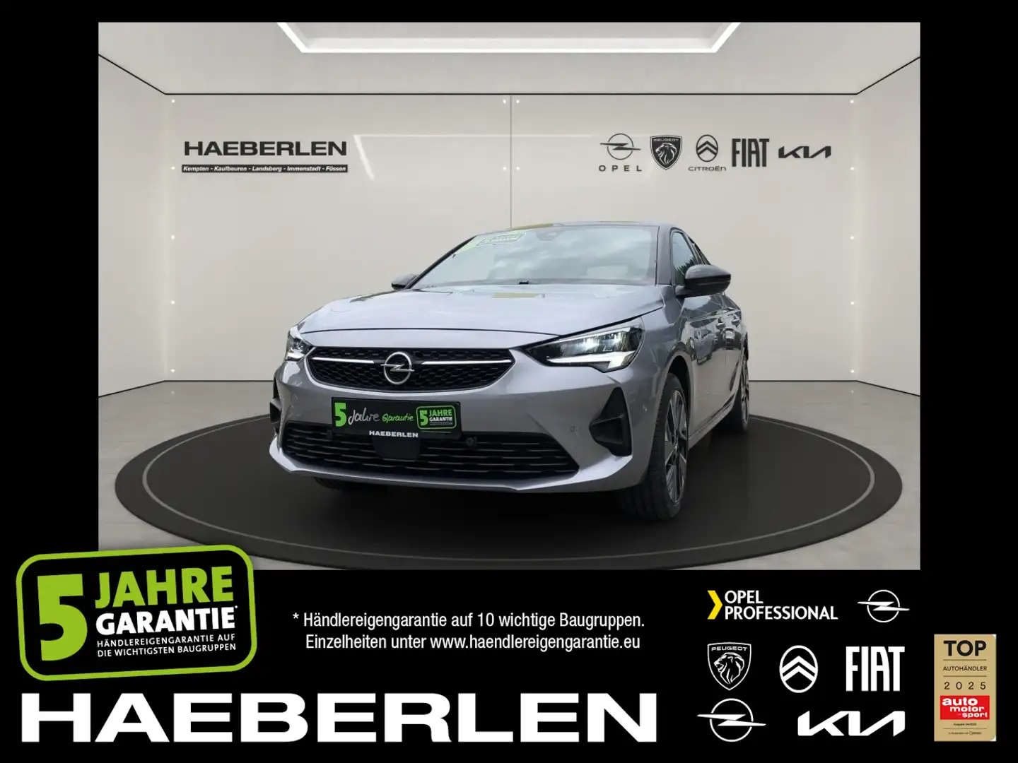 Opel Corsa F e GS Line LED+Navi+SHZ+Fernlichtass.+LM Grijs - 1